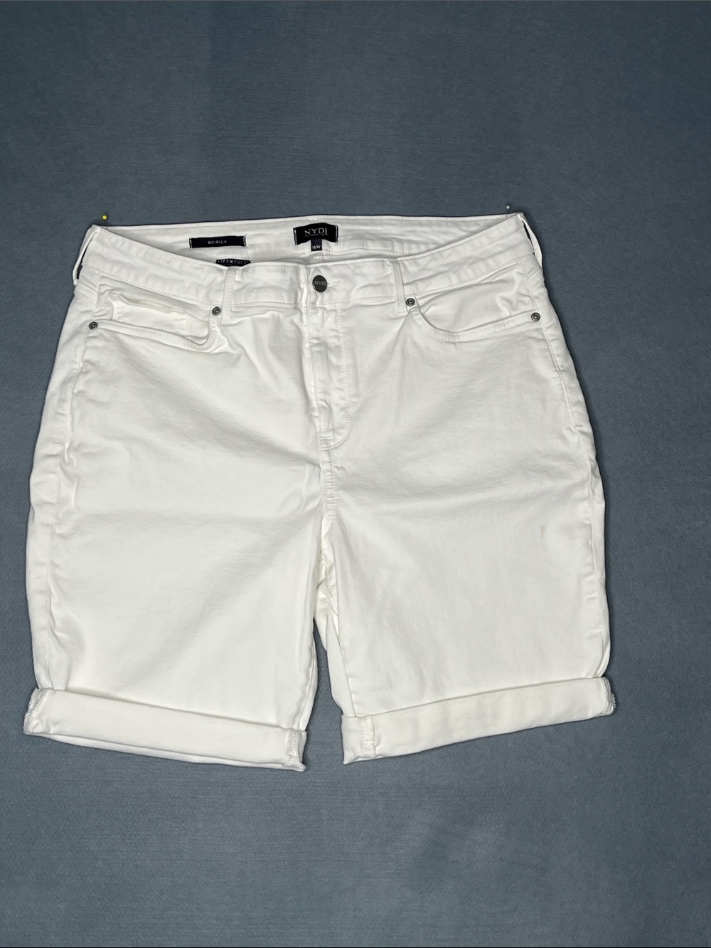 NYDJ in white stretch denim Sz 16w